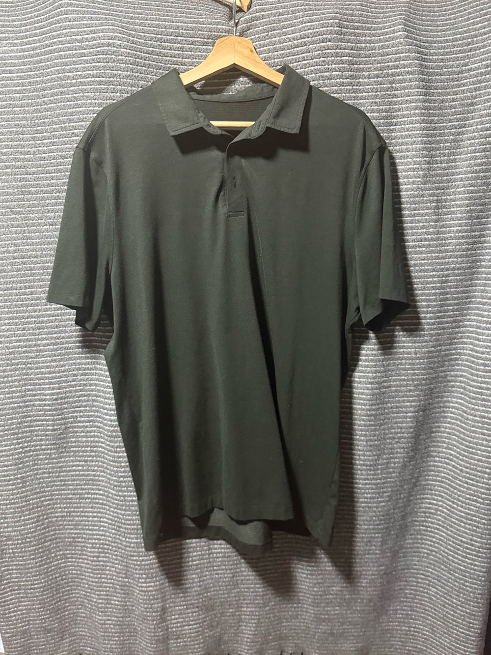 Lululemon Evolution Short-Sleeve Polo Shirt | BLACK | XL
